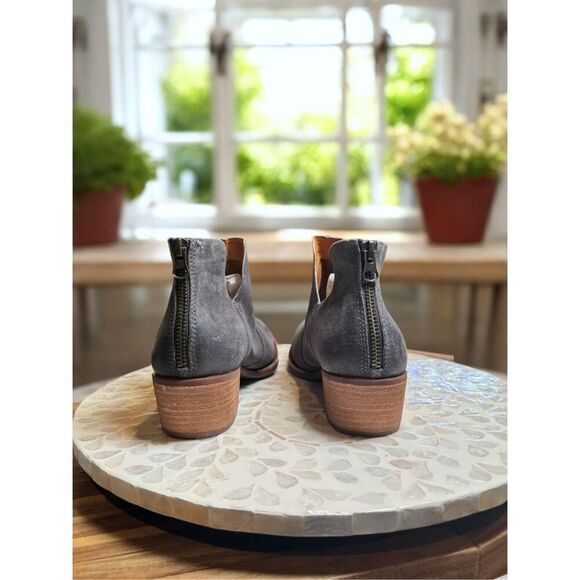 Kork-Ease $195 Skye Bootie Distressed Suede Leather Ankle Boots Women’s 9.5 NEW - Picture 8 of 12